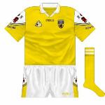 1999:
Again, the jersey for the All-Ireland quarter-final was without a sponsor.