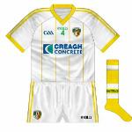 2011-13:
Colour-clashes with Wexford saw the hurlers don a simple reversal of the shirt launched in 2010. 