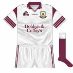 Generally, when clashes arose in All-Ireland club championship games, provincial colours would be worn, and this happened when Athenry met St Joseph's in a 1999 semi-final. As white was the Connacht colour, it meant they could wear a reversal of the usual strip. St Joseph's wore blue.