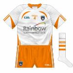 Armagh:
Orange shorts give the Orchard County the look of a Holland away kit.