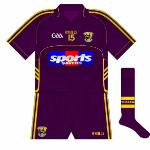 Wexford:
Another instance where a solid block of colour gives a more powerful look, these shorts would even look good with the county's regular shirts.