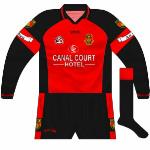 2005:
Long-sleeved version used in league games.