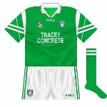 1996-98:
Another O'Neills style which was common during the 1990s was 'Tara', which featured an intricate design on the sleeves. 