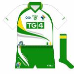 2010: TG4's replacement of Coca-Cola as the Ireland sponsors meant a new design for 2010, once again featuring the Irish colours of green, white, gold and grey. Oh that's right, the grey was completely superfluous.