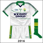 Previous change shirt, worn with new shorts and socks against Clare in the McGrath Cup.