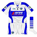 2010:
A qualifier clash with Tipperary meant that both counties were told to change shirts. Tipp wore navy while Laois lined out in this reversal of their usual jerseys. 