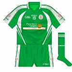 2013:
Green shorts were used for the league campaign and the Connacht championship win over Sligo.