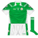 2009:
As with the football jersey, the only change to the hurling strip was that the GAA logo changed.