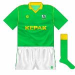 1992-94:
The size of the Kepak logo was increased as the GAA relaxed its regulations on sponsors.