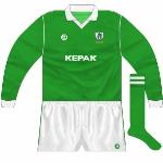 1992:
Meath played Kerry twice in both the regular season and last 16 of the 1991-92 league, and wore the green and white of Leinster on both occasions.