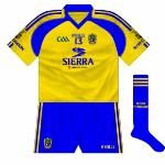 2010-11:
Different shorts, alteration to GAA logo.