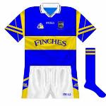 2000:
More small alterations as Tipp launched a new crest and it also featured on the new shorts style.