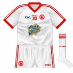 2013-14:
The demise of Target Express meant new sponsors had to be found, with crisp manufacturer Hunky Dorys taking over. Other changes were a new v-neck and sleeve cuffs, as welll as white shorts and socks.