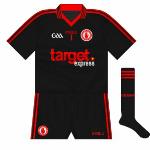2010-:
With the previous goalkeeper's kit having featured the same colour jersey and shorts, Tyrone went the whole hog in 2010, with the socks also matching, creating an intimidating look for Pascal McConnell.