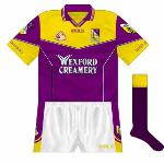 2001-02:
The changing of the panels from gold to a (now lighter shade of) purple made the jersey look more like a Wexford one.