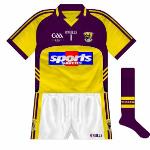 2009: 
Same as regular outfield design, worn when Wexford were forced to change into the white alternative strip.